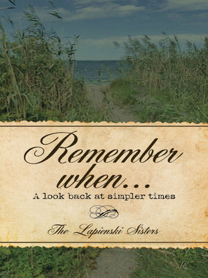 cover image of Remember When...